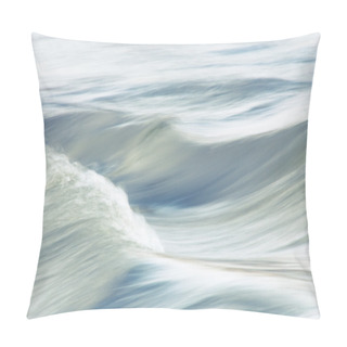 Personality  Waves Of The River Flow Pillow Covers