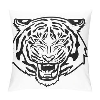 Personality  Tiger Anger Pillow Covers