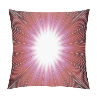 Personality  Flower Pattern Floral Kaleidoscope Amaranth. Style Geometric. Pillow Covers