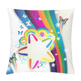 Personality  Colorful Background Pillow Covers