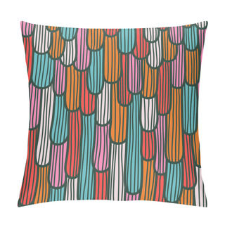 Personality  Abstract Striped Cactuses Pillow Covers