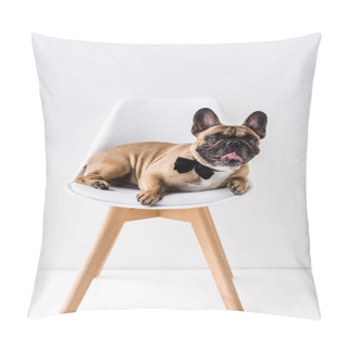 Personality  French Bulldog With Bow Tie Pillow Covers