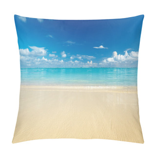 Personality  Sand Of Beach Caribbean Sea Pillow Covers