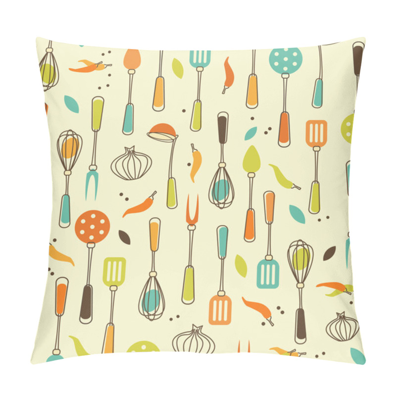 Personality  Kitchen Utensil pillow covers
