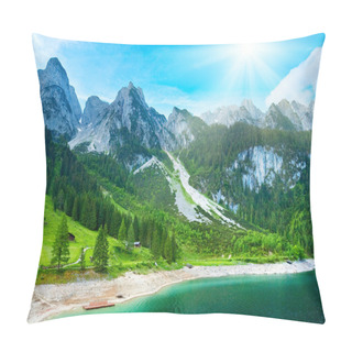 Personality  Alpine Summer Lake View Pillow Covers