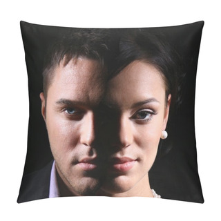 Personality  Face Off Pillow Covers