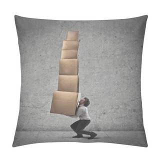 Personality  Too Many Boxes Pillow Covers