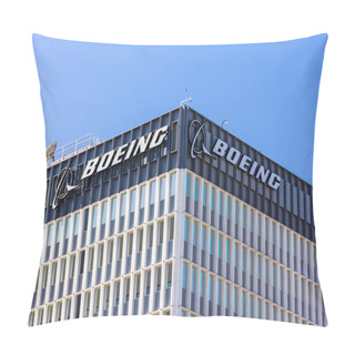 Personality  Boeing Manufacturing Facility And Logo Pillow Covers