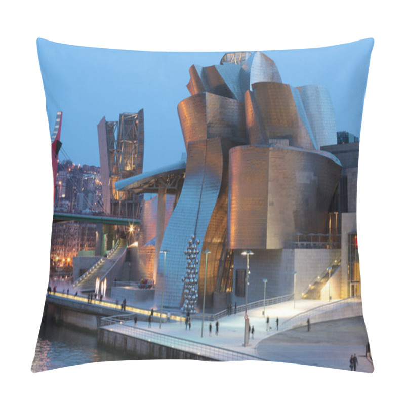 Personality  Guggenheim Museum Bilbao Pillow Covers