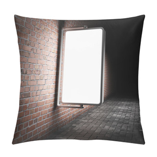 Personality  Blank Street Advertising Billboard Pillow Covers