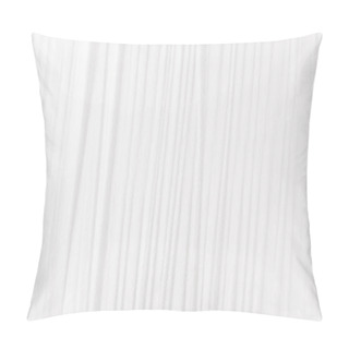 Personality  White Abstract Striped Smooth Background With Vertical Lines. Pillow Covers
