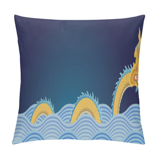 Personality  Naga, Water Dragon  Pillow Covers