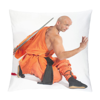 Personality  Shaolin Warrior Monk Pillow Covers