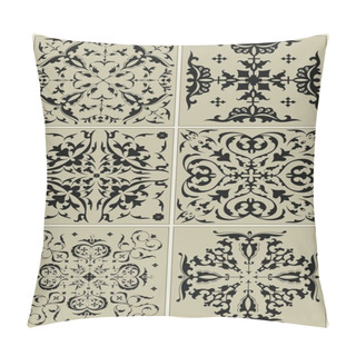 Personality  Traditional Russian Pattern, Design Elements And Page Decoration Pillow Covers