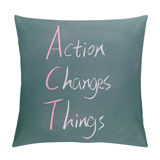 Personality  Action Changes Things Pillow Covers