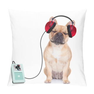 Personality  Dog Music Pillow Covers