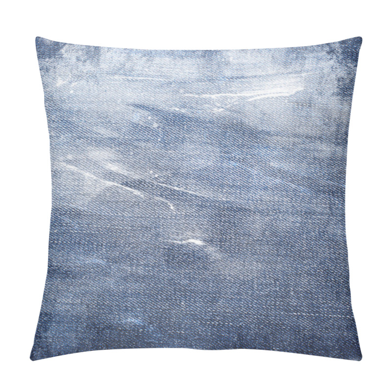 Personality  Jeans Background Pillow Covers