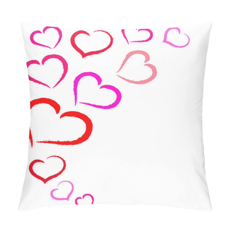 Personality  love hearts, pillow covers