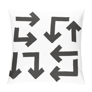Personality  Marker Arrows For Direction Pillow Covers
