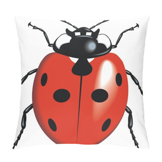 Personality  Lady Bug Pillow Covers