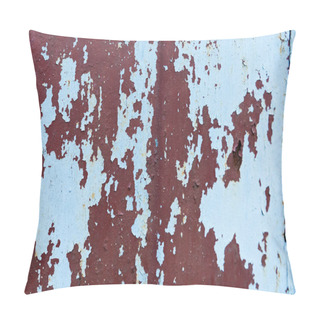 Personality  Old Blue And Violet Weathered Wall Background Pillow Covers