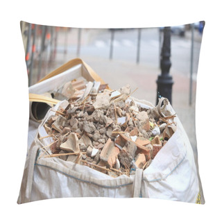 Personality  Full Construction Waste Debris Bags Pillow Covers