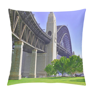 Personality  Sydney Harbour Bridge And City Skyline, Sydney Australia Pillow Covers