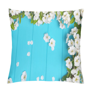 Personality   Spring Flowers On Wood Pillow Covers