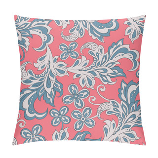 Personality  Pattern With Folkloric Flowers Pillow Covers