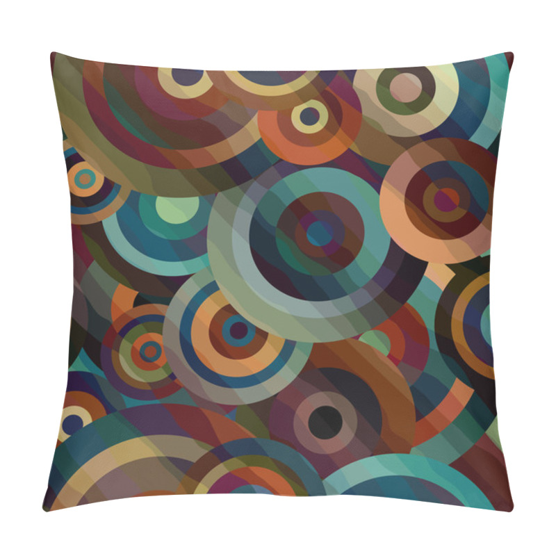 Personality  Circles Pattern. Pillow Covers