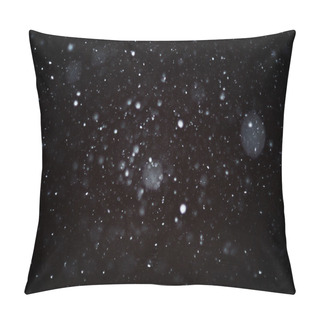 Personality  Snow Bokeh Texture Pillow Covers