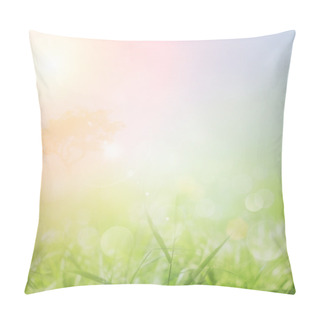 Personality  Spring Or Summer Nature Sunset Background Pillow Covers