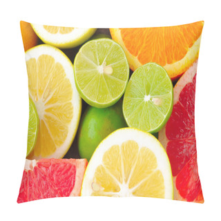 Personality  Citrus Fresh Fruits Pillow Covers