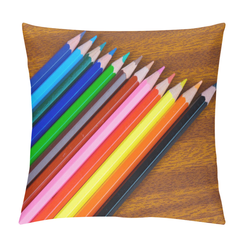 Personality  COLOR PENCILS pillow covers
