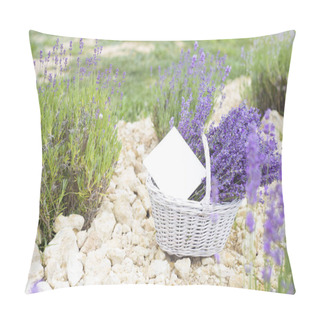 Personality  Lavender Flower Composition. Pillow Covers