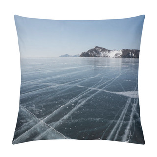 Personality  Landscape With Frozen Sea Pillow Covers