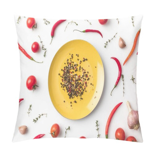 Personality  Plate With Pepper Pillow Covers