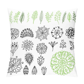 Personality  Zentangle Nature Collection. Pillow Covers