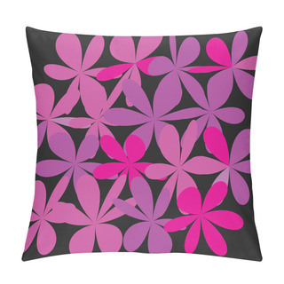 Personality   Abstract Whimsical Flower Background Pillow Covers