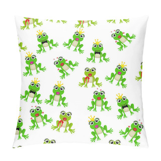 Personality  Frog Prince Or Princess Pillow Covers