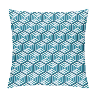 Personality  Seamless Abstract Geometric Optical Illusion Pattern Pillow Covers