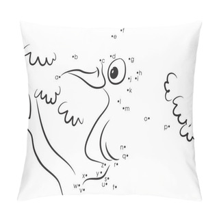 Personality  Vector Illustration Of A Cute Cartoon Horse Pillow Covers