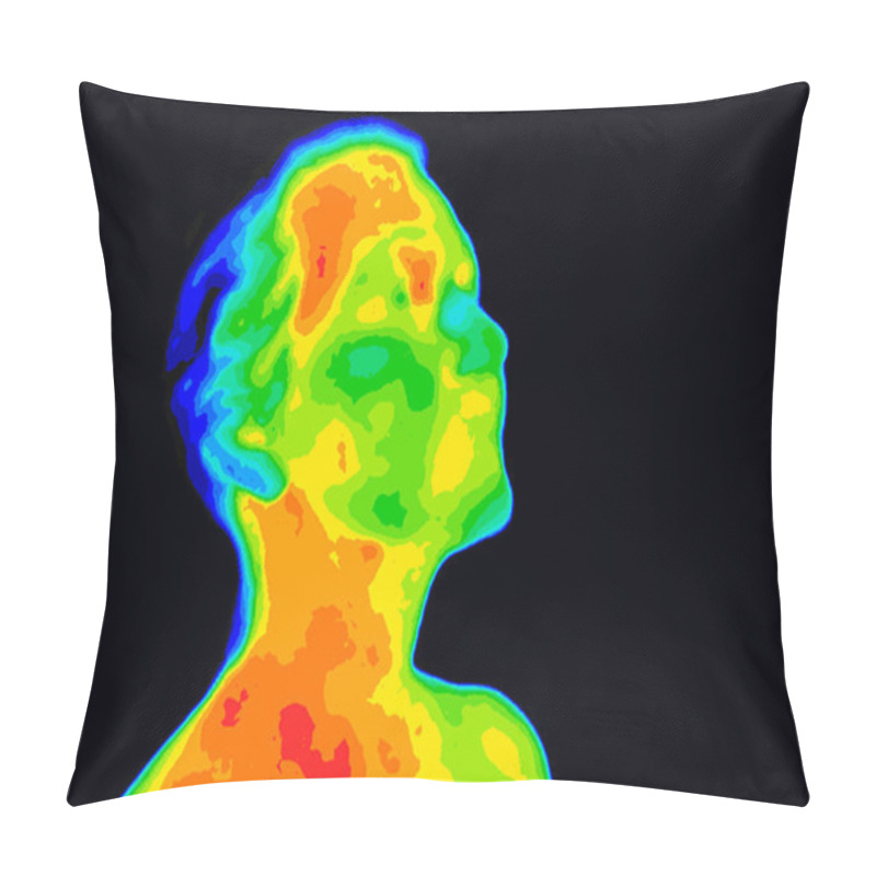 Personality  Face Thermograpy Carotid Pillow Covers