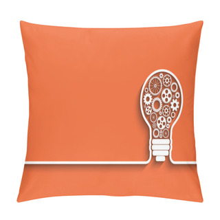 Personality  Light Bulb Pillow Covers