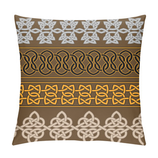 Personality  Set Of Celtic Ornaments And Patterns Pillow Covers