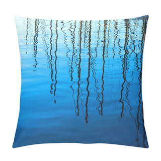 Personality  Blue Water Abstract Background Pillow Covers