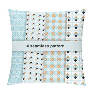Personality  4 Seamless Pattern Pillow Covers