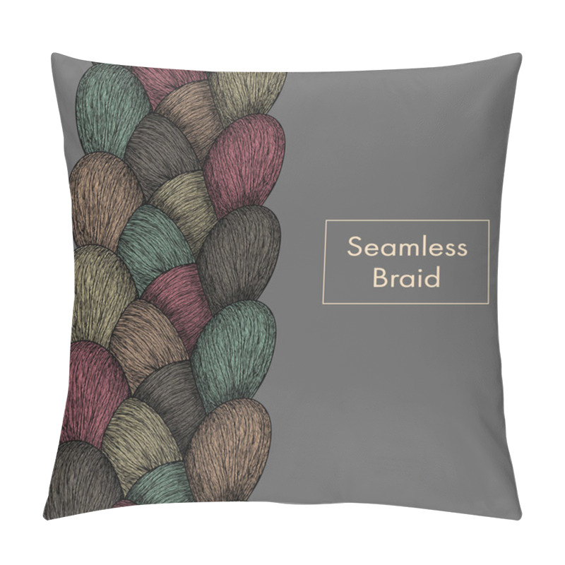 Personality  Seamless Braid Texture  Pillow Covers