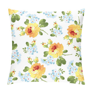 Personality  Beautiful Floral Seamless Pattern. Pillow Covers