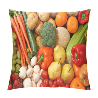 Personality  Fruit And Vegetables Pillow Covers